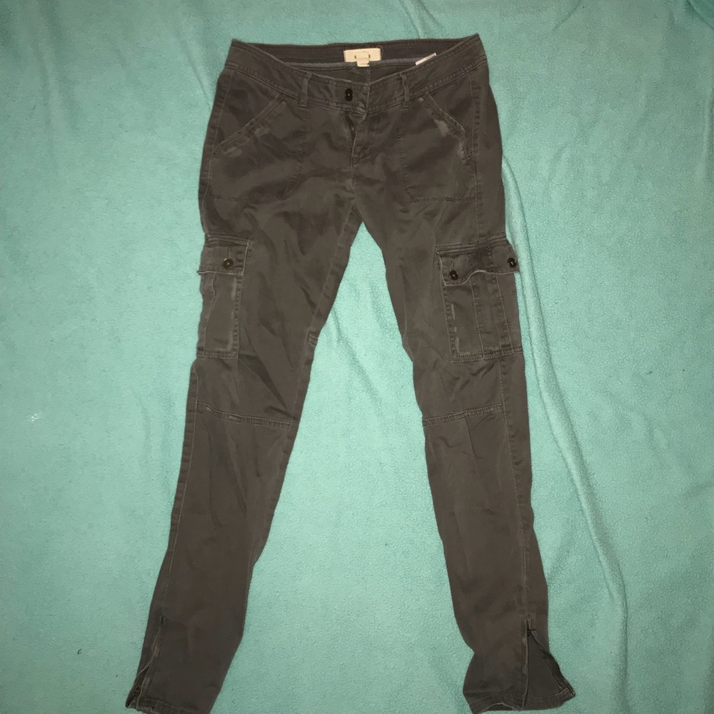 hollister grey cargo pants - Picture 1 of 1